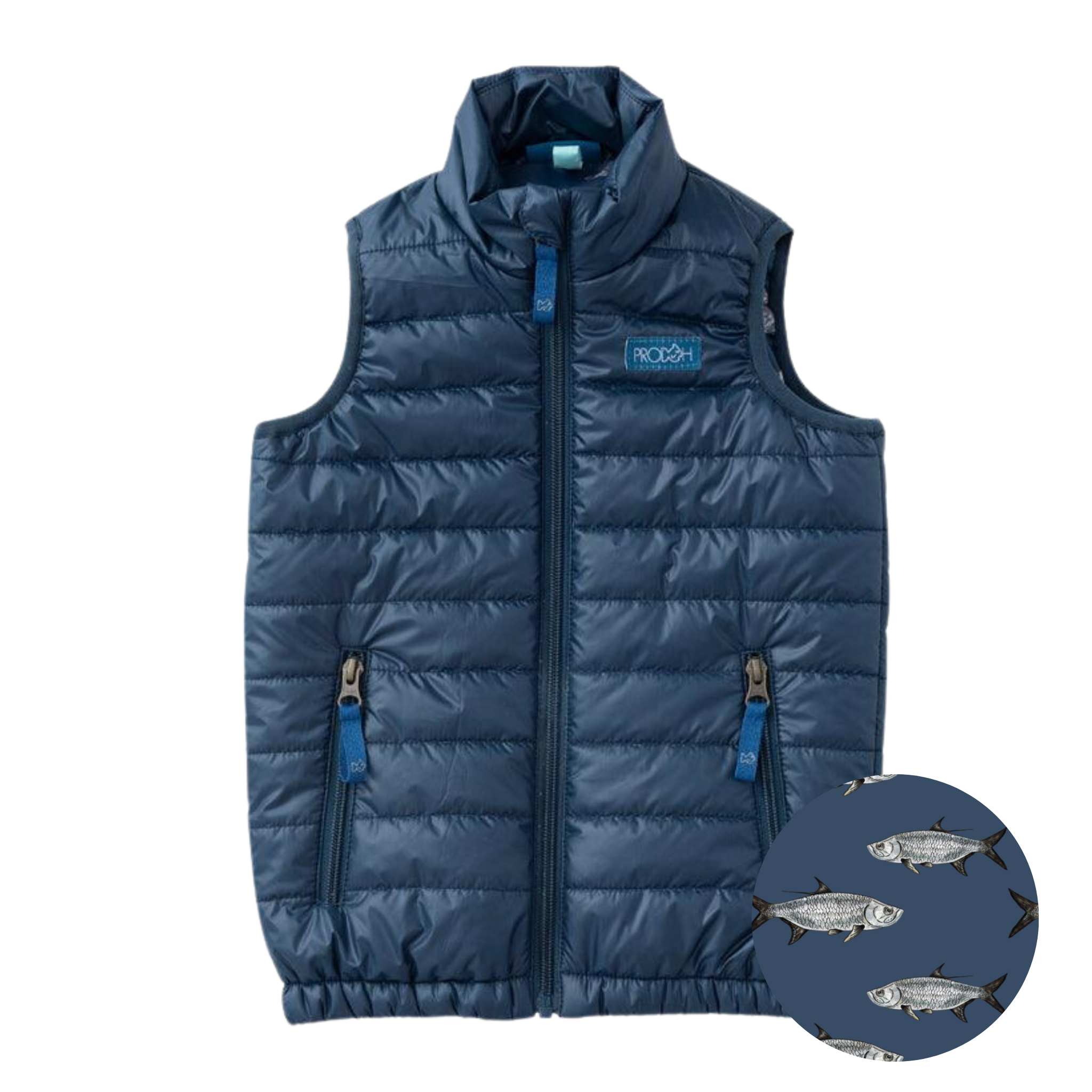 Puffer Vest in Ensign Blue | Vest | PRODOH