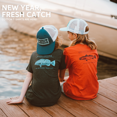 New Year, Fresh Catch. Cotton tees are here!