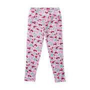 Girls Athletic Legging in Orchid Purple Camo