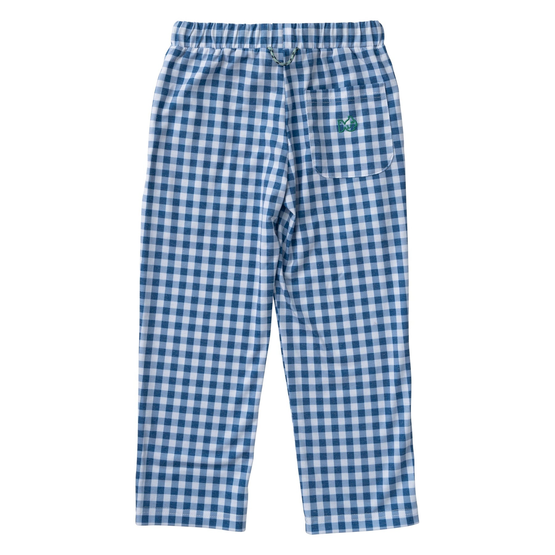 Kids Lounge Life Pant with Navy Gingham | PRODOH