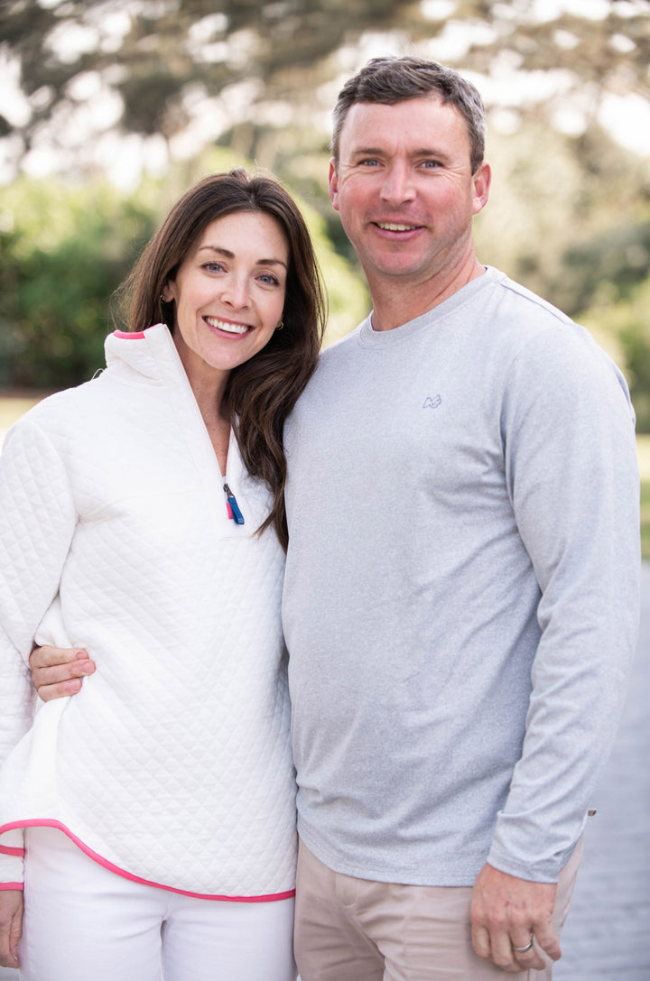 Women's Quilted Zip Pullover | PRODOH