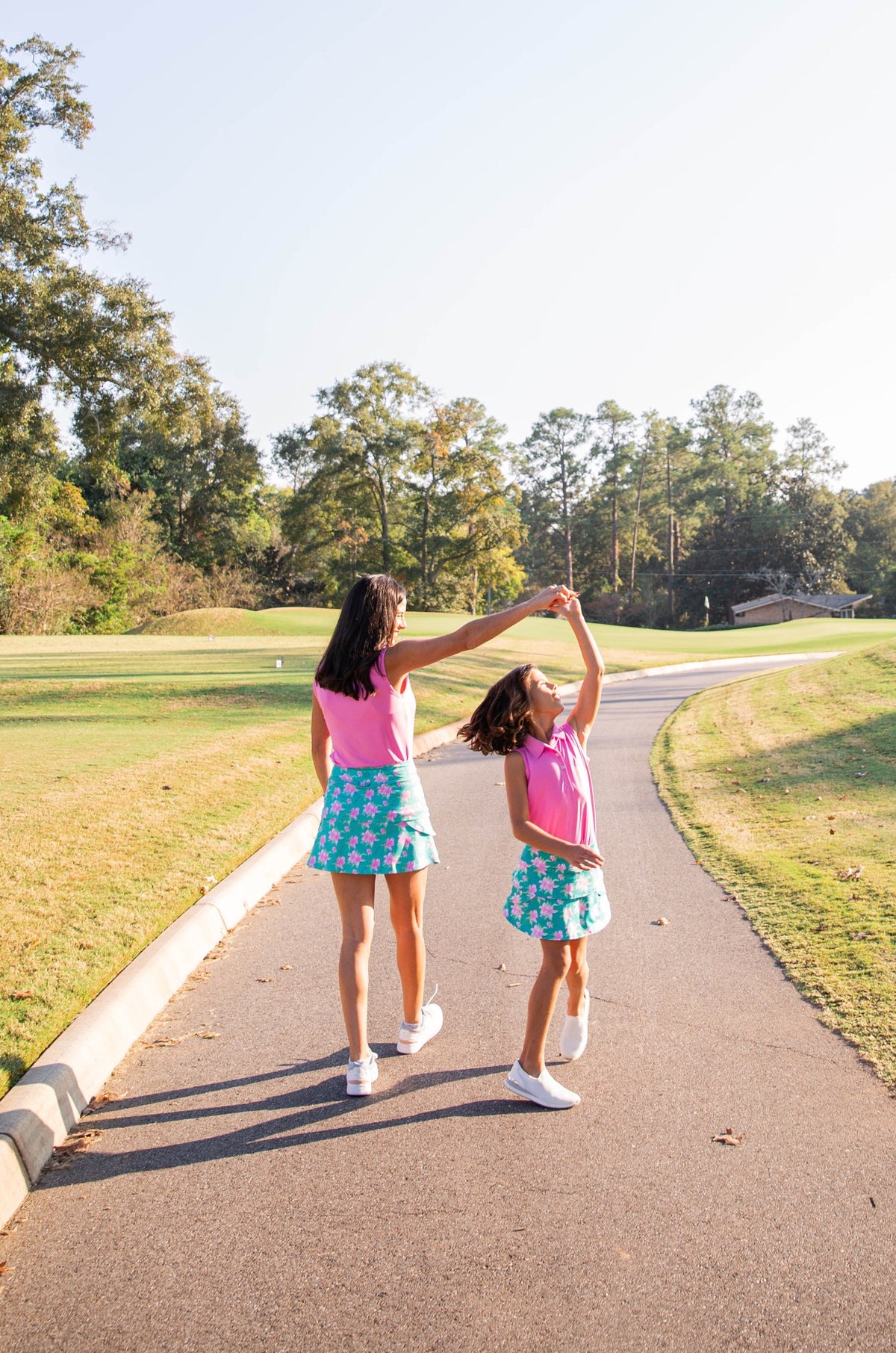 girls anti-chafe lightweight athletic skorts
