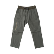 boys zip off cargo pant in fly fishing green