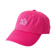 girls fuchsia pink cotton baseball caps