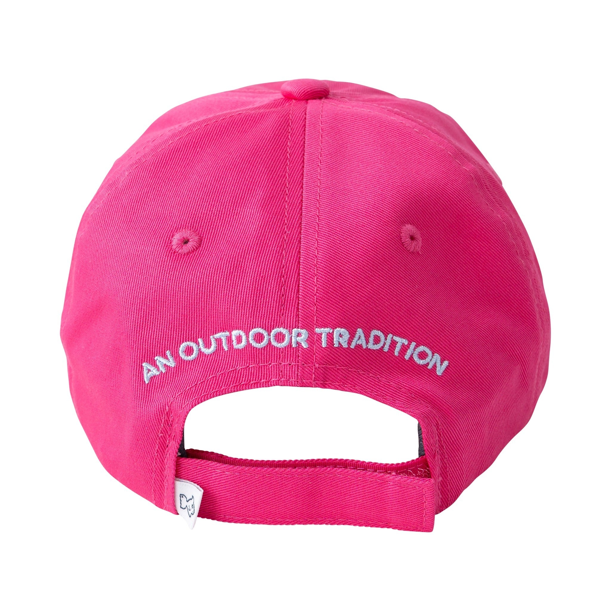 girls pink cotton adjustable fit baseball caps