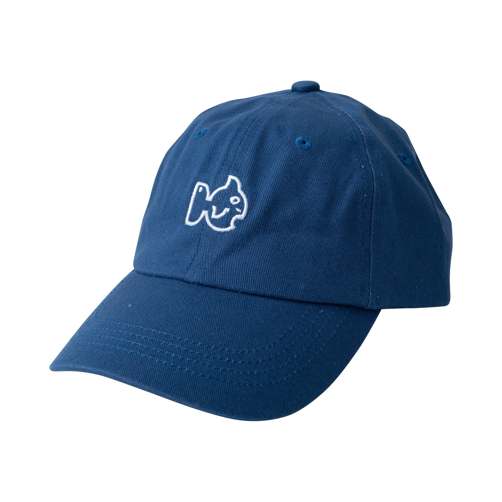 kids cotton navy blue baseball caps