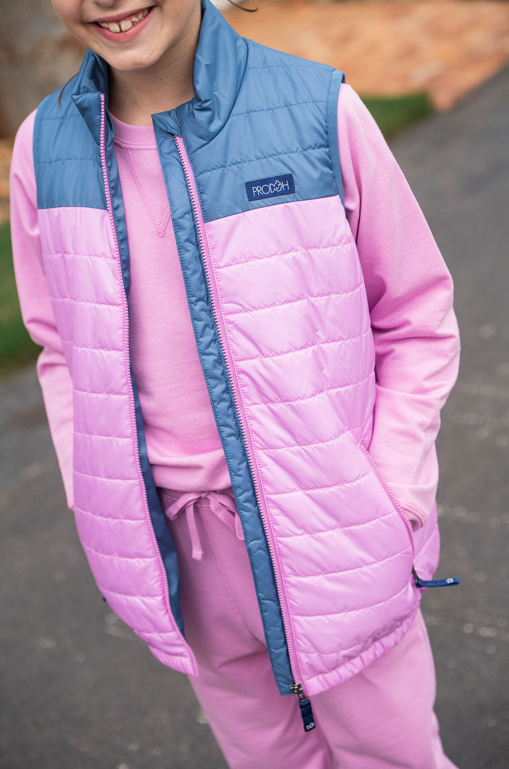young girls insulated puffer vests for sale
