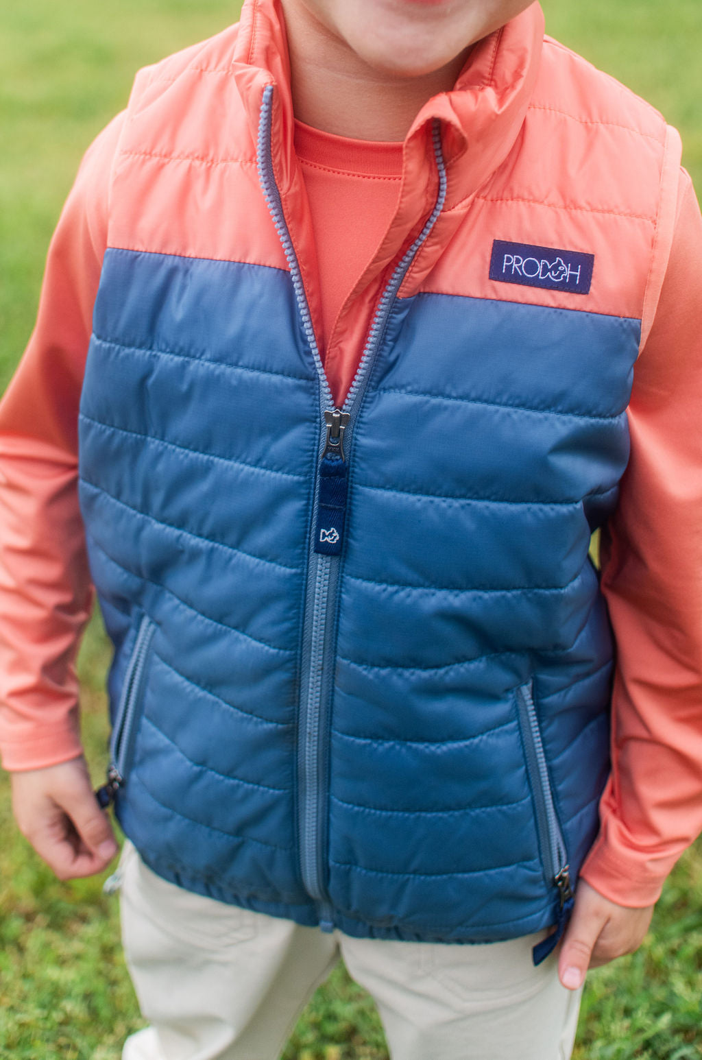young boys 18m to L12/14 puffer vests for sale