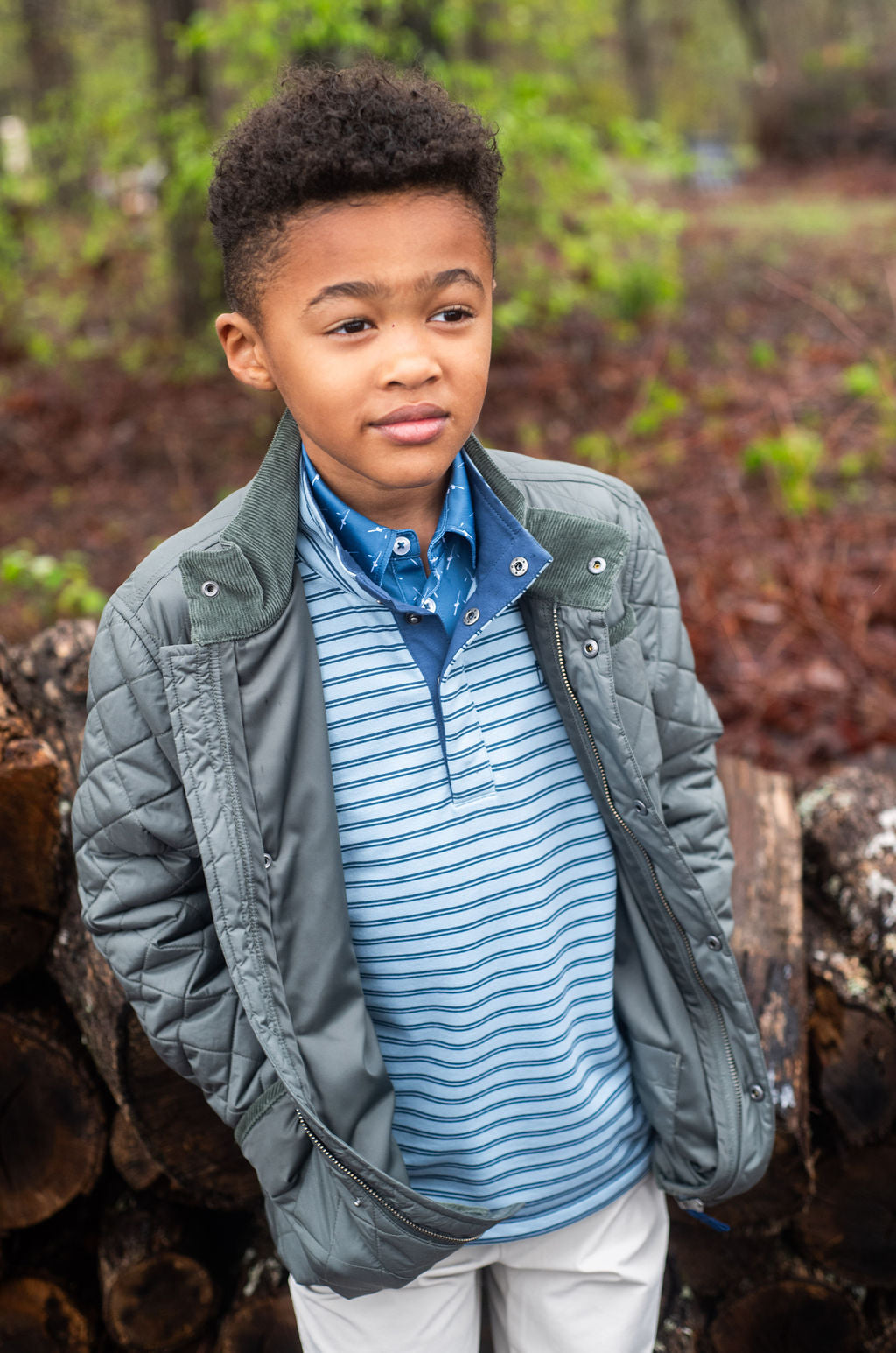 warm and durable fall coat for toddlers and active young boys