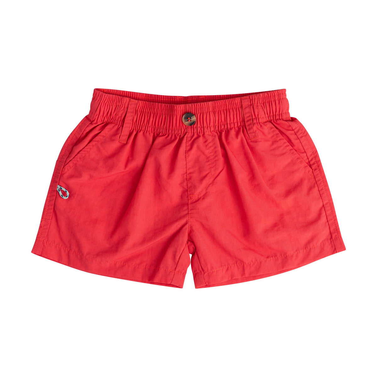 Boys' Outrigger Performance Shorts in Watermelon Red