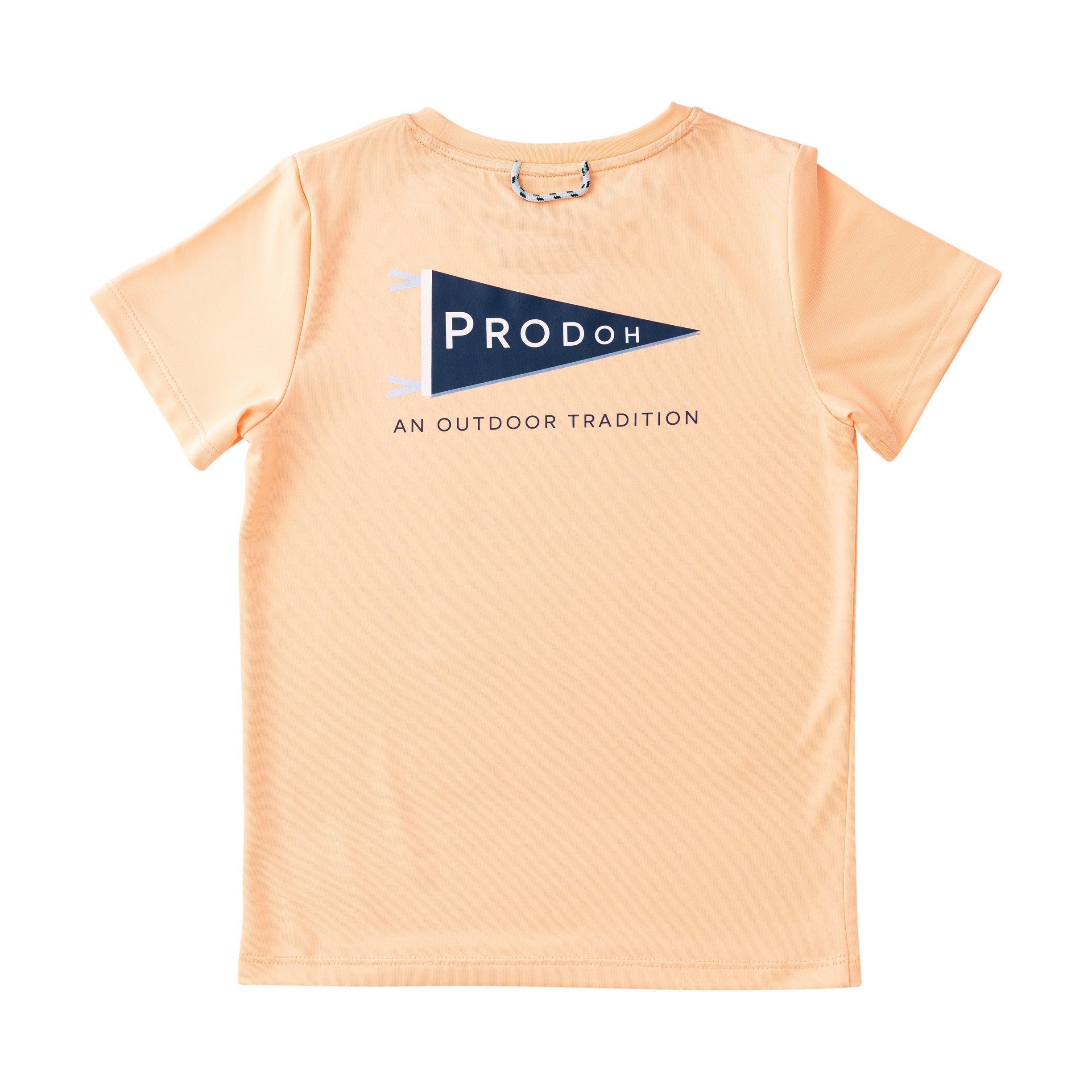 Kid's Pro Performance Short Sleeve T-shirt in Nautical Pennant PRODOH Logo Art