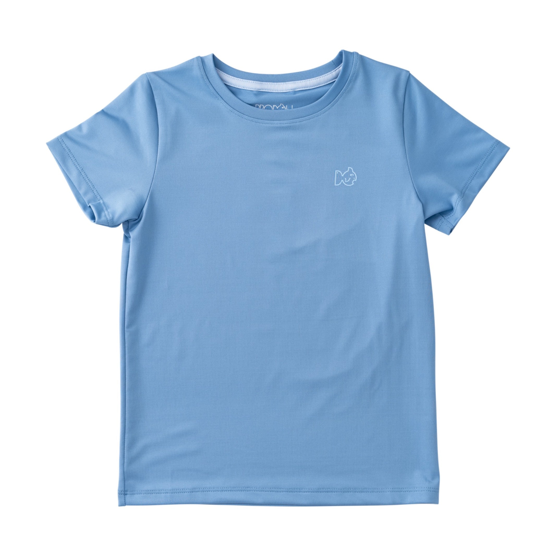 kids Light blue/purple performance t-shirts for sale