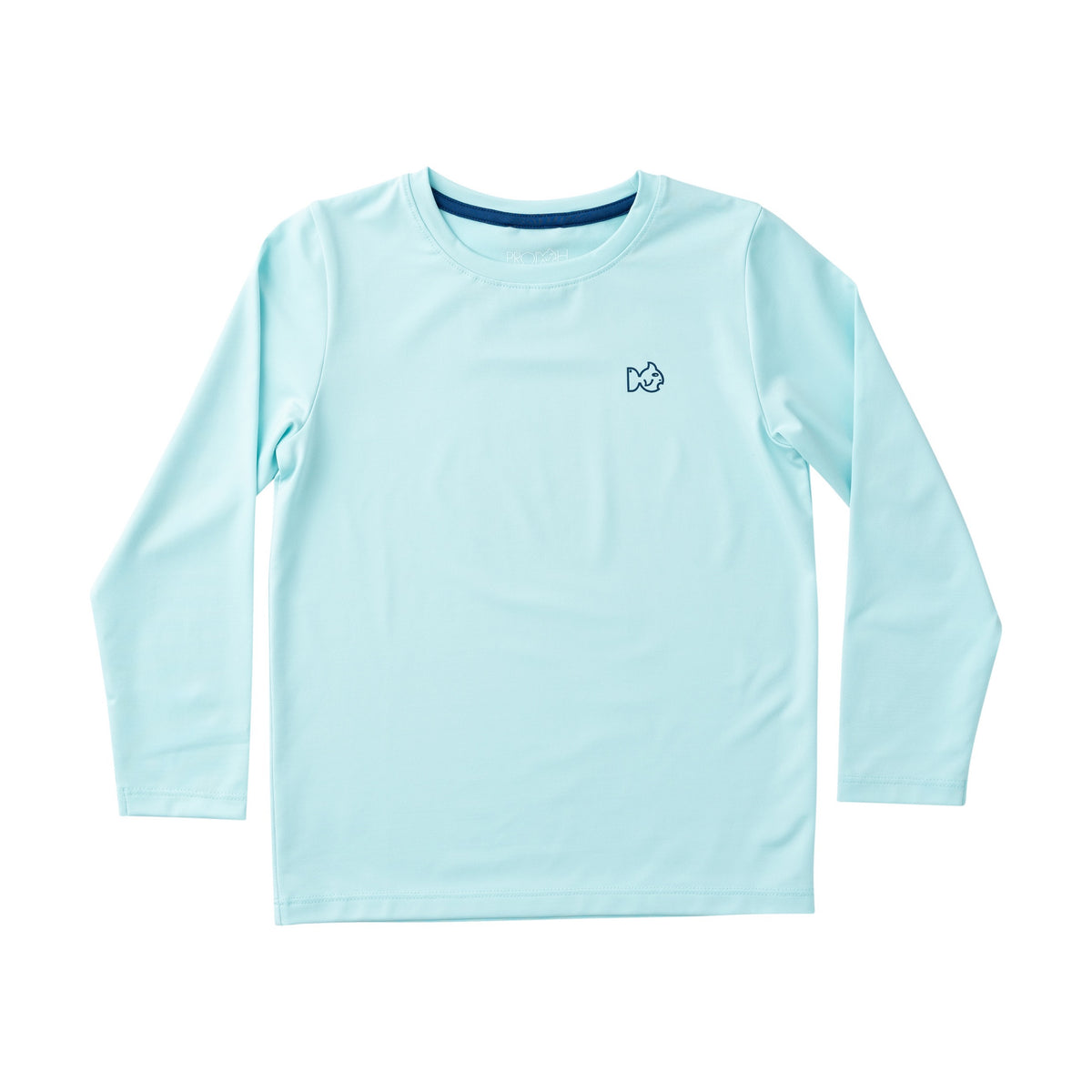 Kid's Pro Performance Long Sleeve T-shirt Great Blue Heron Art