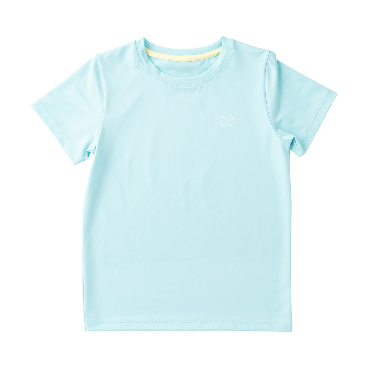 girls Light blue performance t-shirt