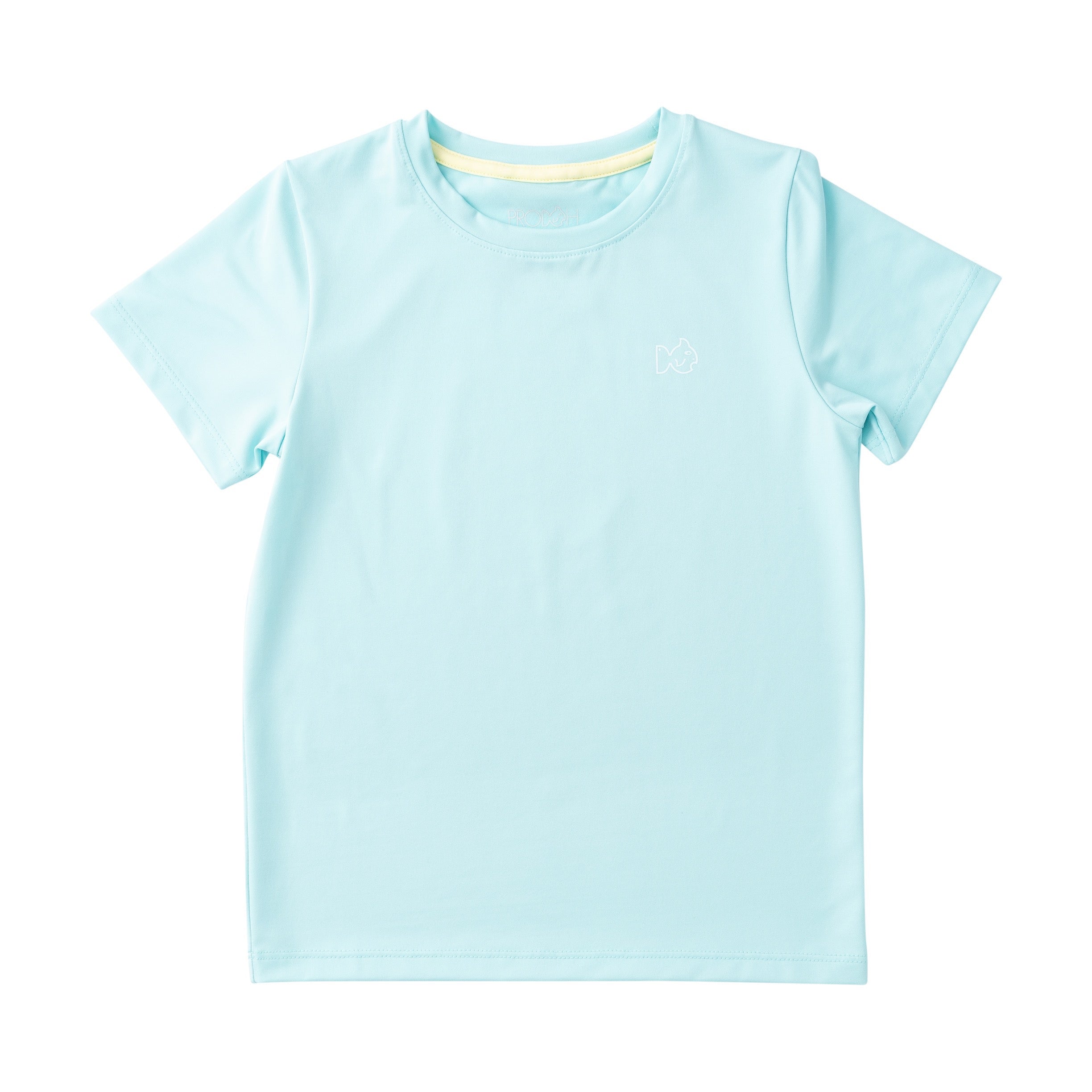 girls Light blue performance t-shirt