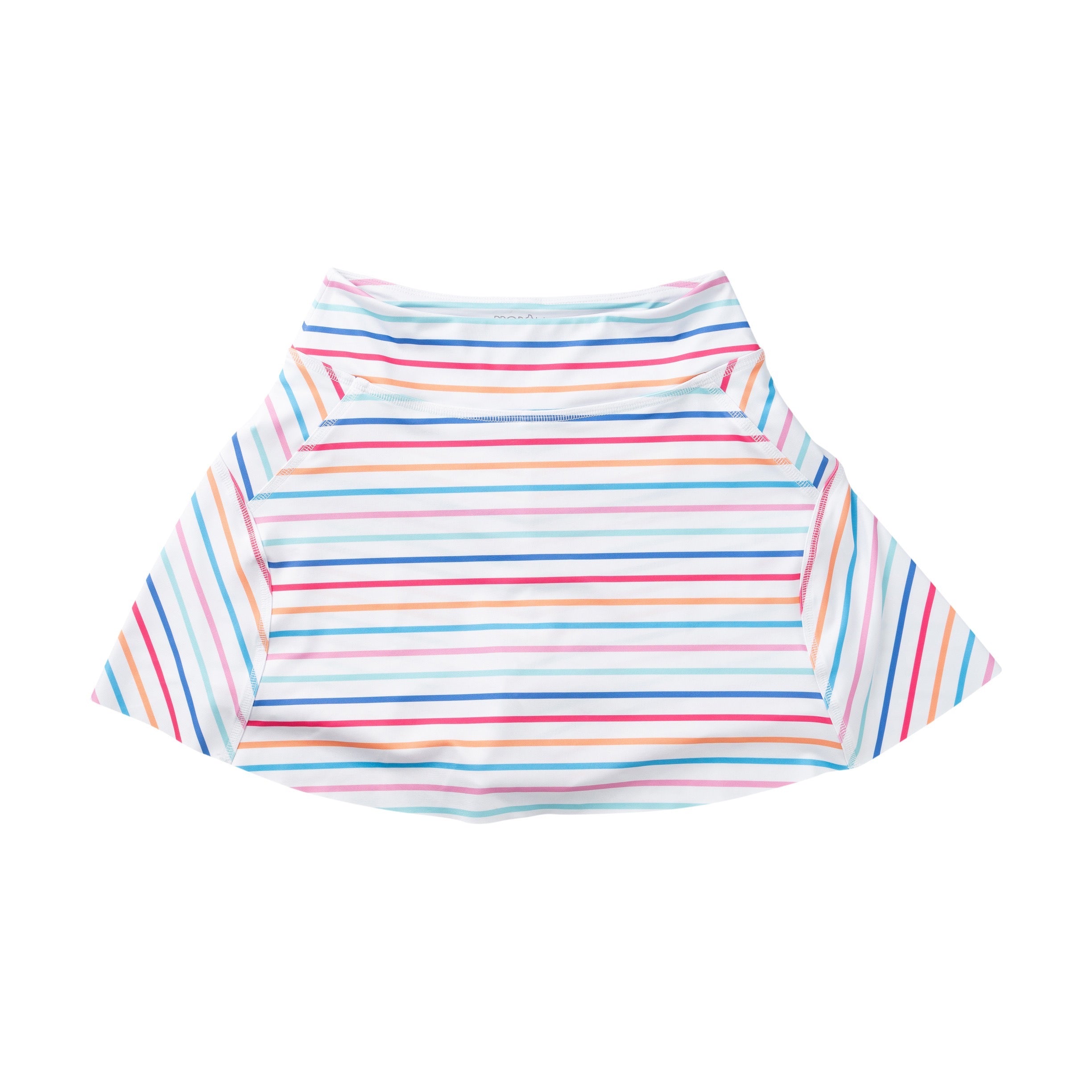 Womens' Tennis Twirl Skort - Sunset Stripe