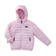 prodoh girls winter jacket with hood and zippered pockets in sizes 12m to L12/14