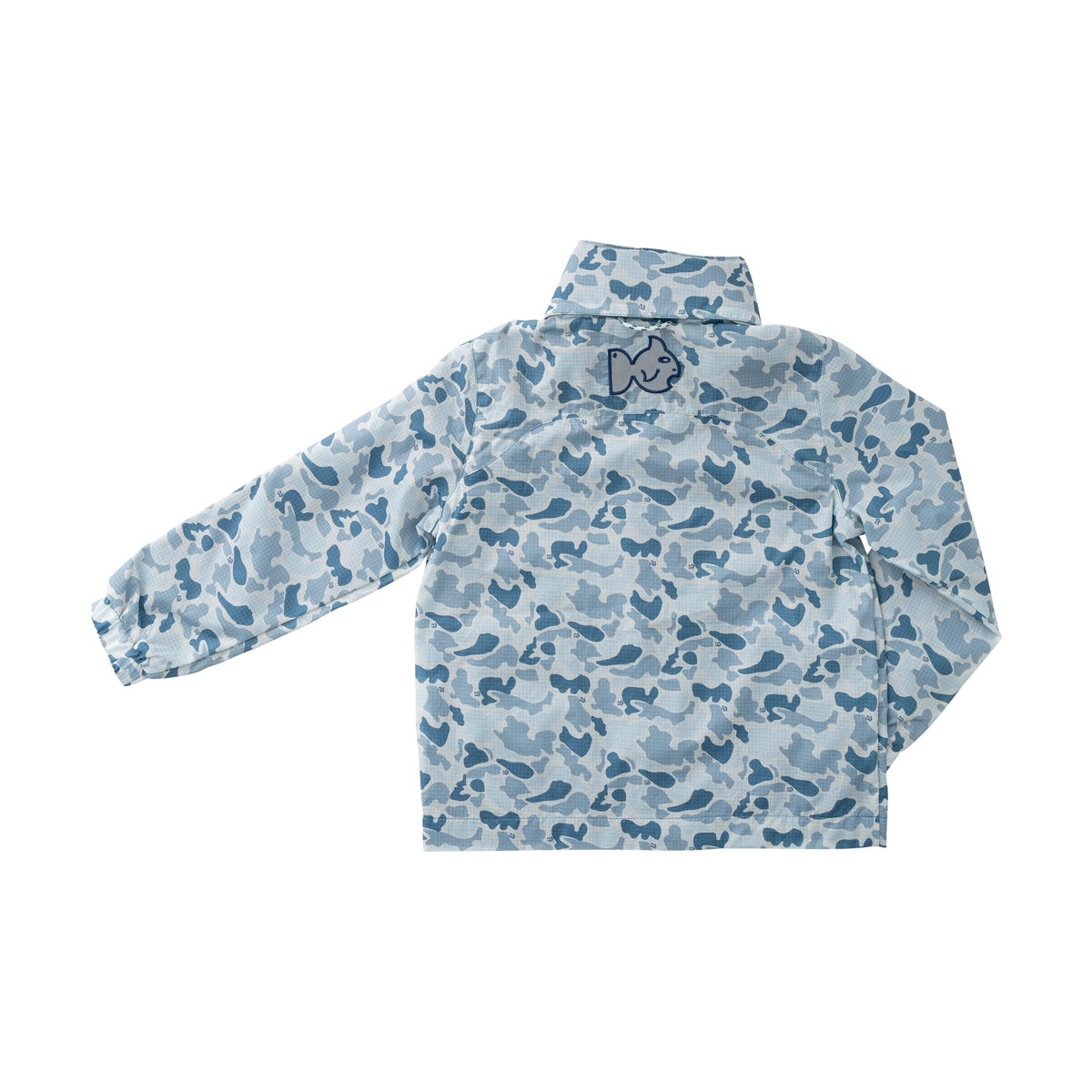 PRODOH boys hooded raincoat in Break Point Camo print