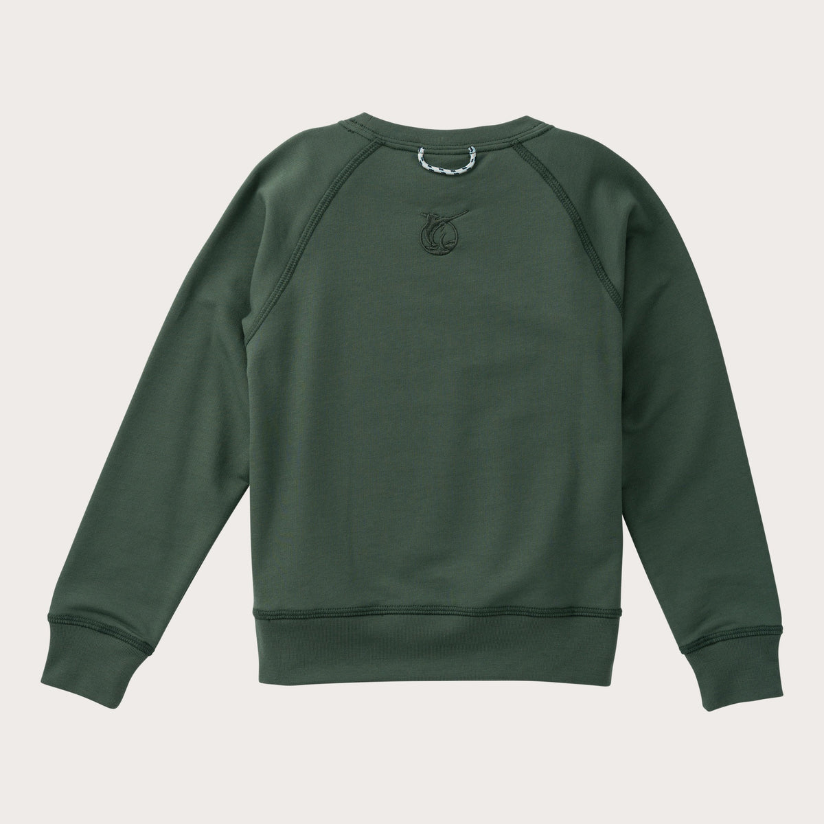 Kids' Classic Crew Control Sweatshirt in Camping Green