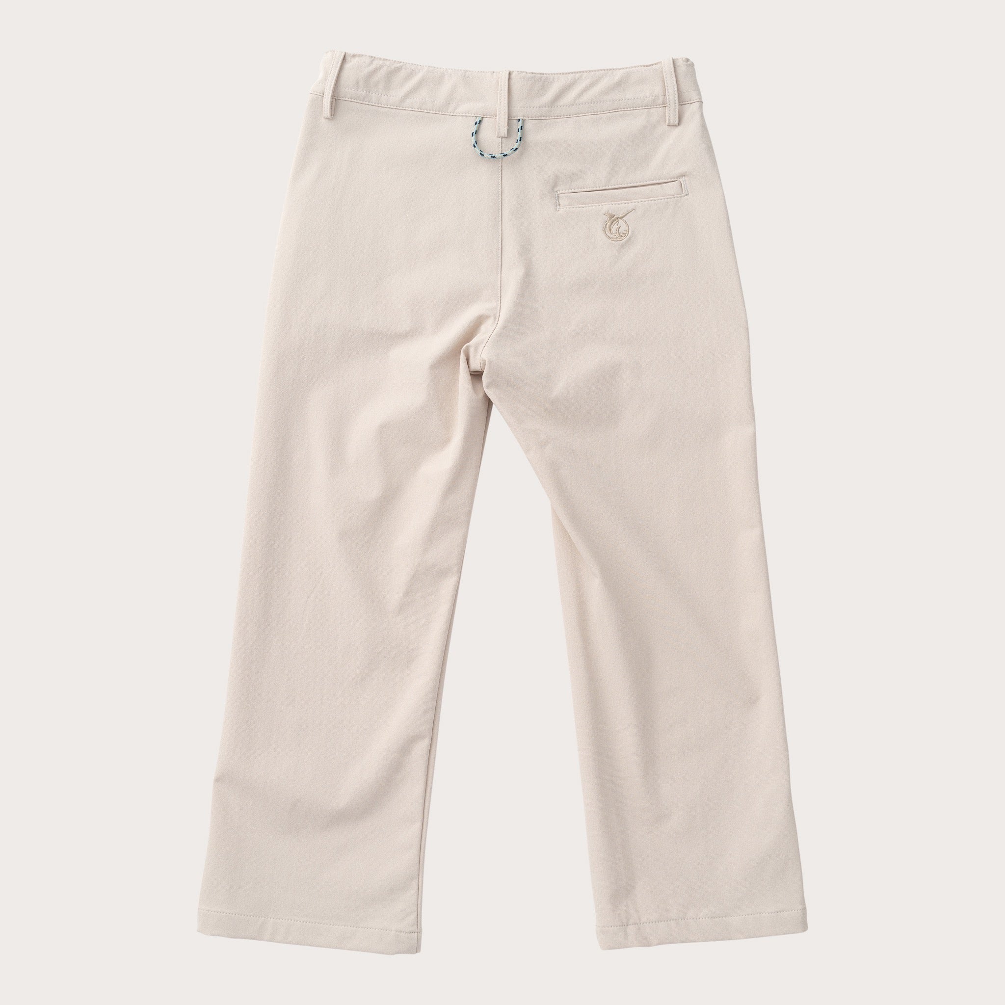 Boys' Pro Performance Angler Pant in Feather Gray Khaki