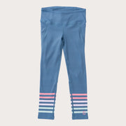 Girls' Athletic Legging in Blue Horizon