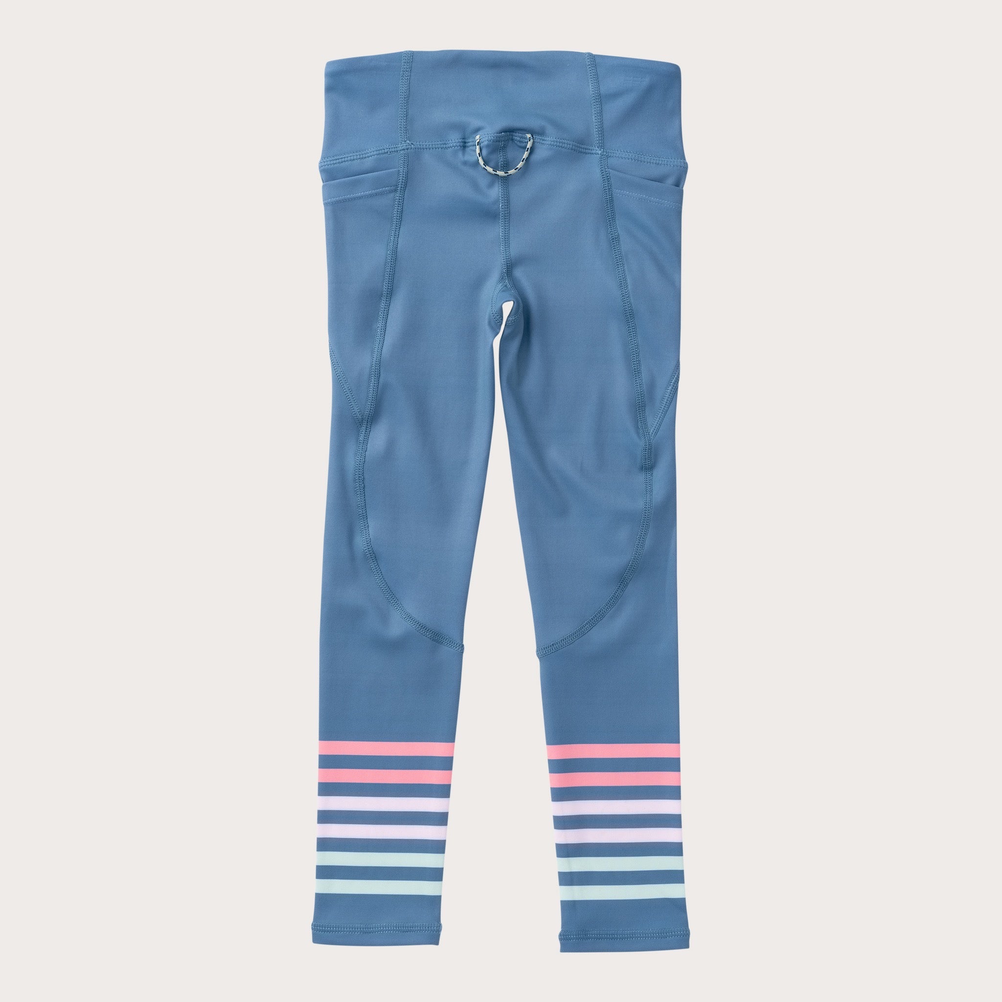Girls' Athletic Legging in Blue Horizon