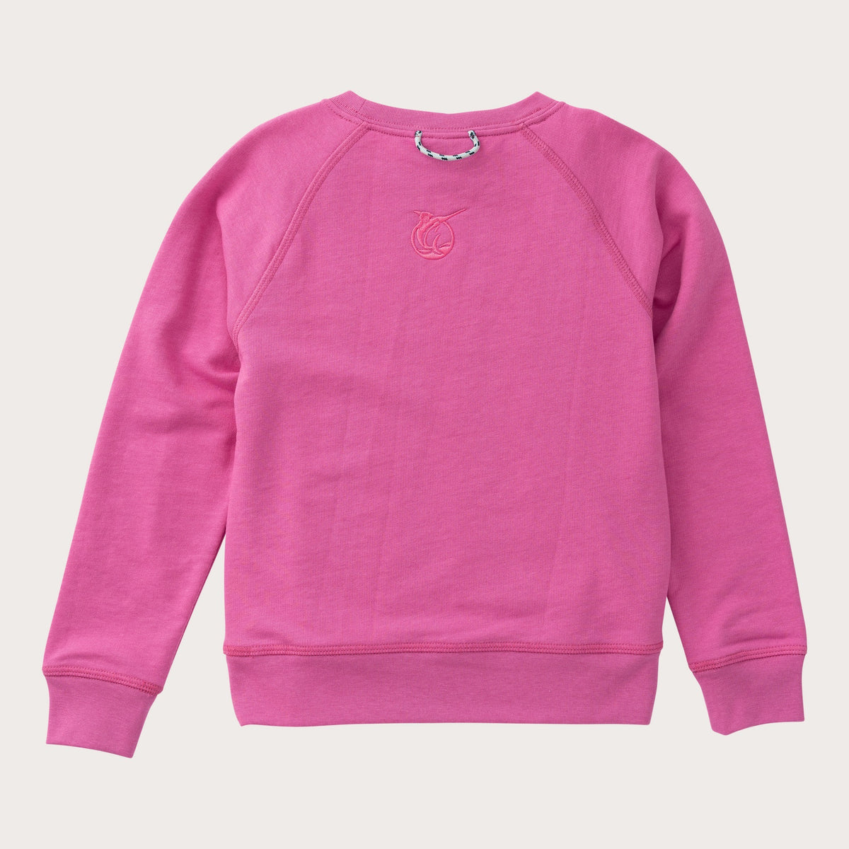 Girls' Classic Crew Control Sweatshirt in Phlox Pink
