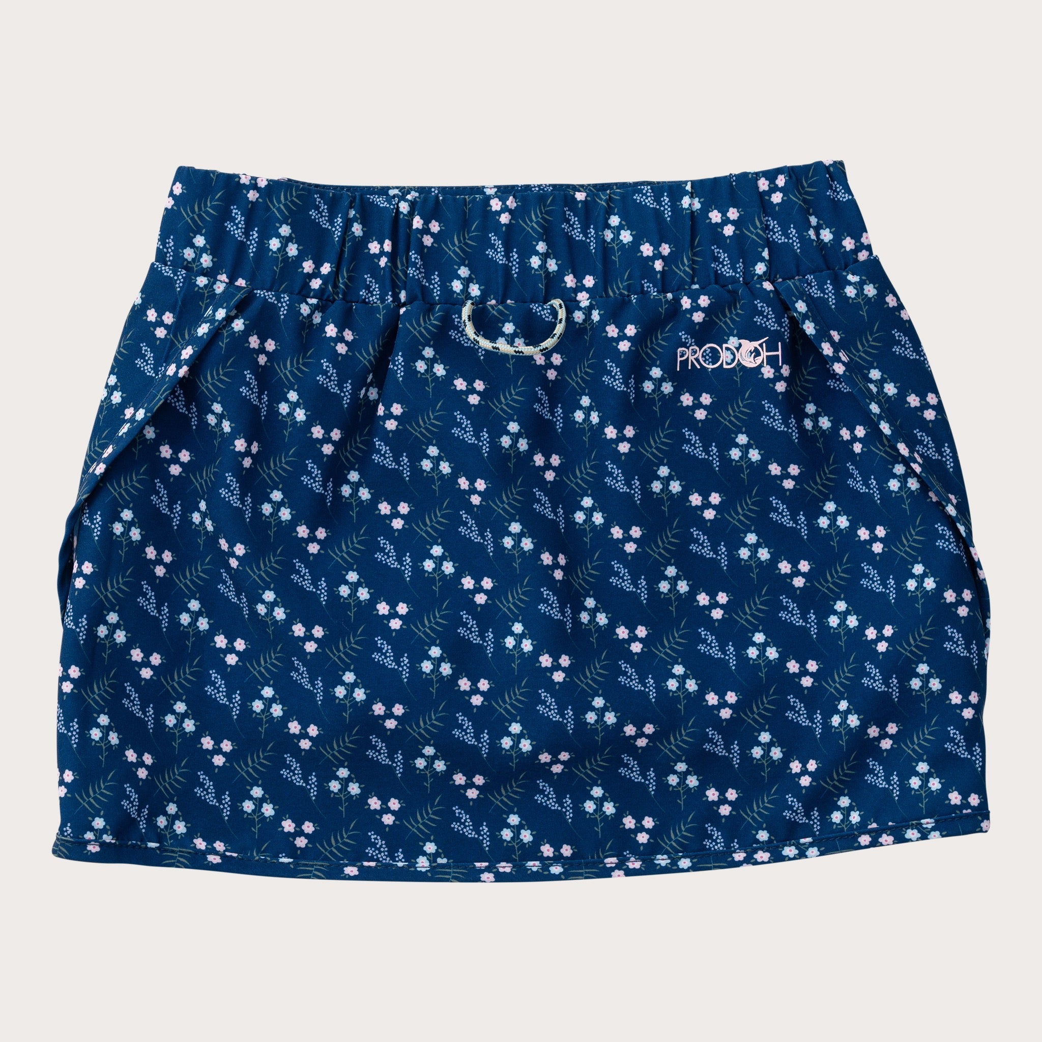 Girls' Carolina Catch Skort in Navy Peony Ditsy Floral