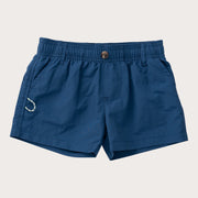Boys' Outrigger Performance Short in Navy Blue Peony