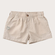 Boys' Outrigger Performance Short in Feather Gray Khaki