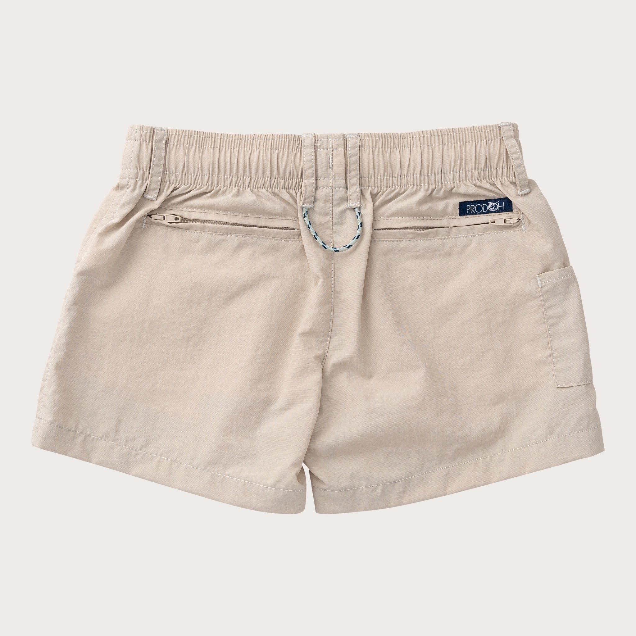 Boys' Outrigger Performance Short in Feather Gray Khaki