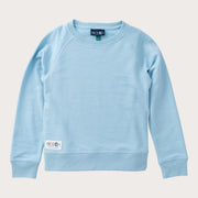 Kids' Classic Crew Control Sweatshirt in Clear Sky Blue