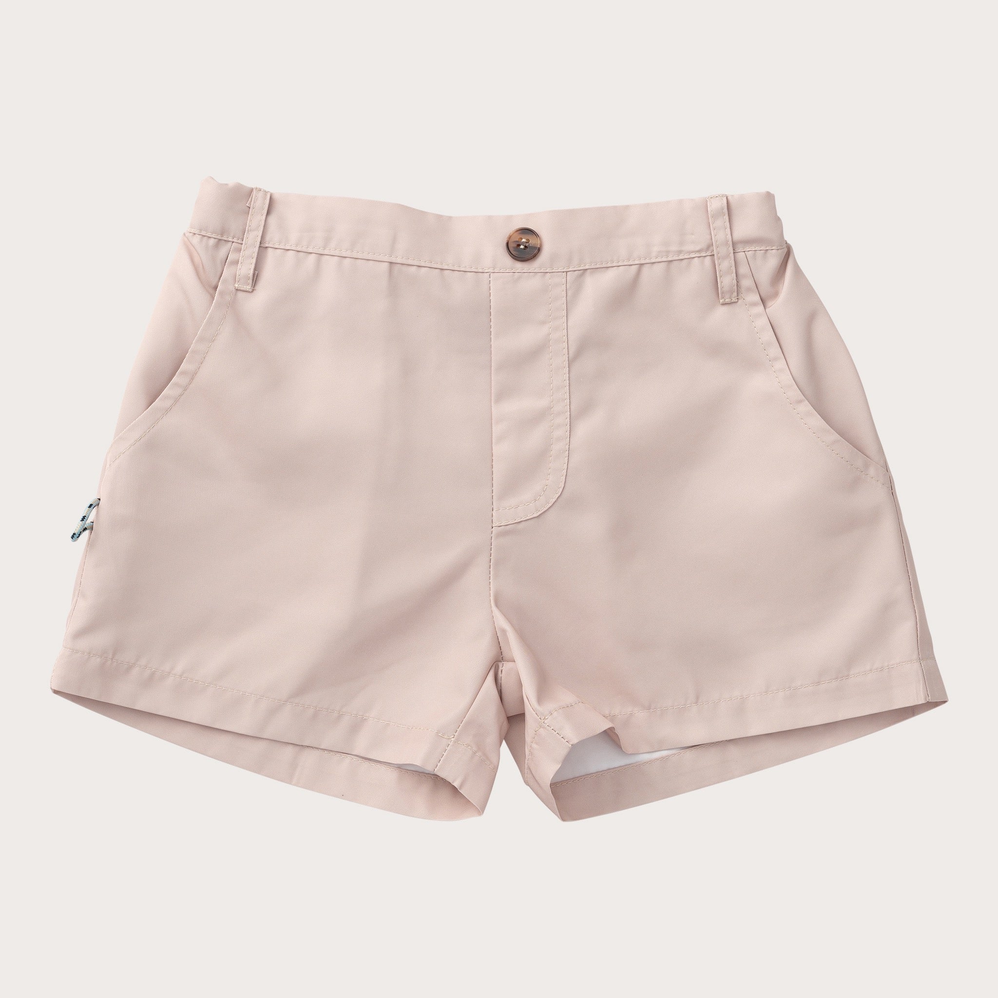 Boys' Original Angler Fishing Short in Feather Gray Khaki
