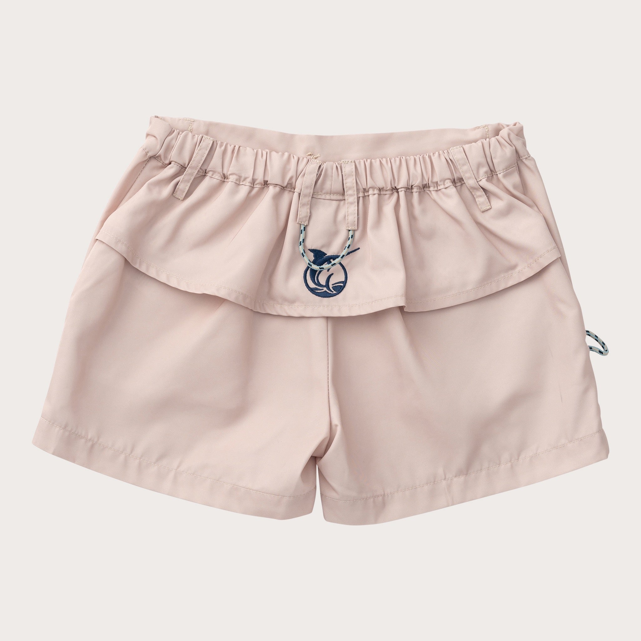 Boys' Original Angler Fishing Short in Feather Gray Khaki