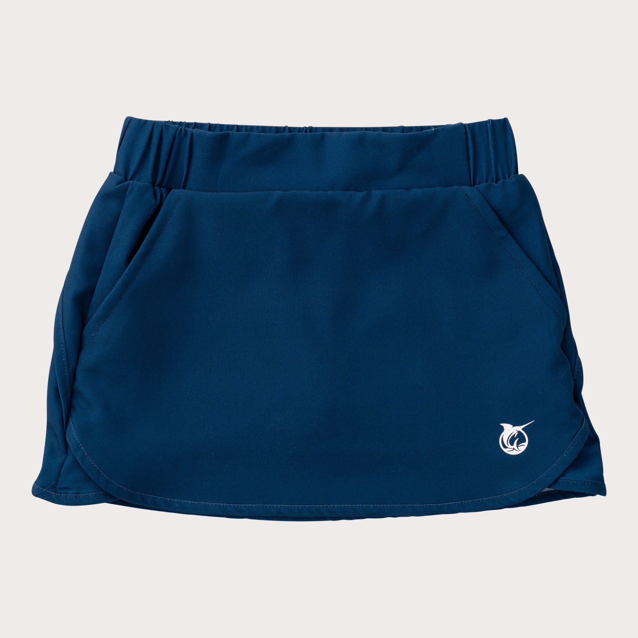 Girls' Carolina Catch Skort in School Girl Navy Peony