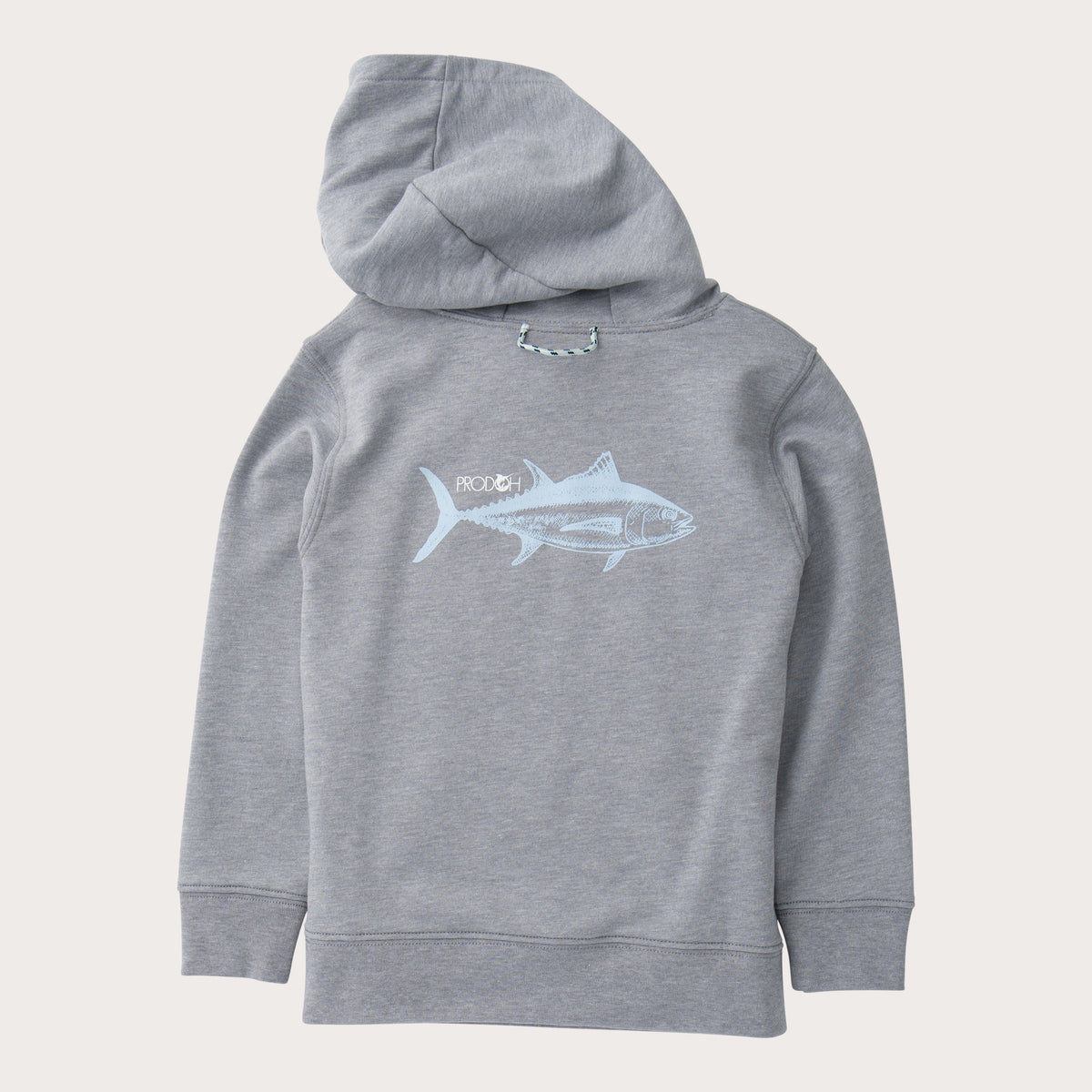 Boys' Spinnerbait Hooded Sweatshirt in Night Owl Gray