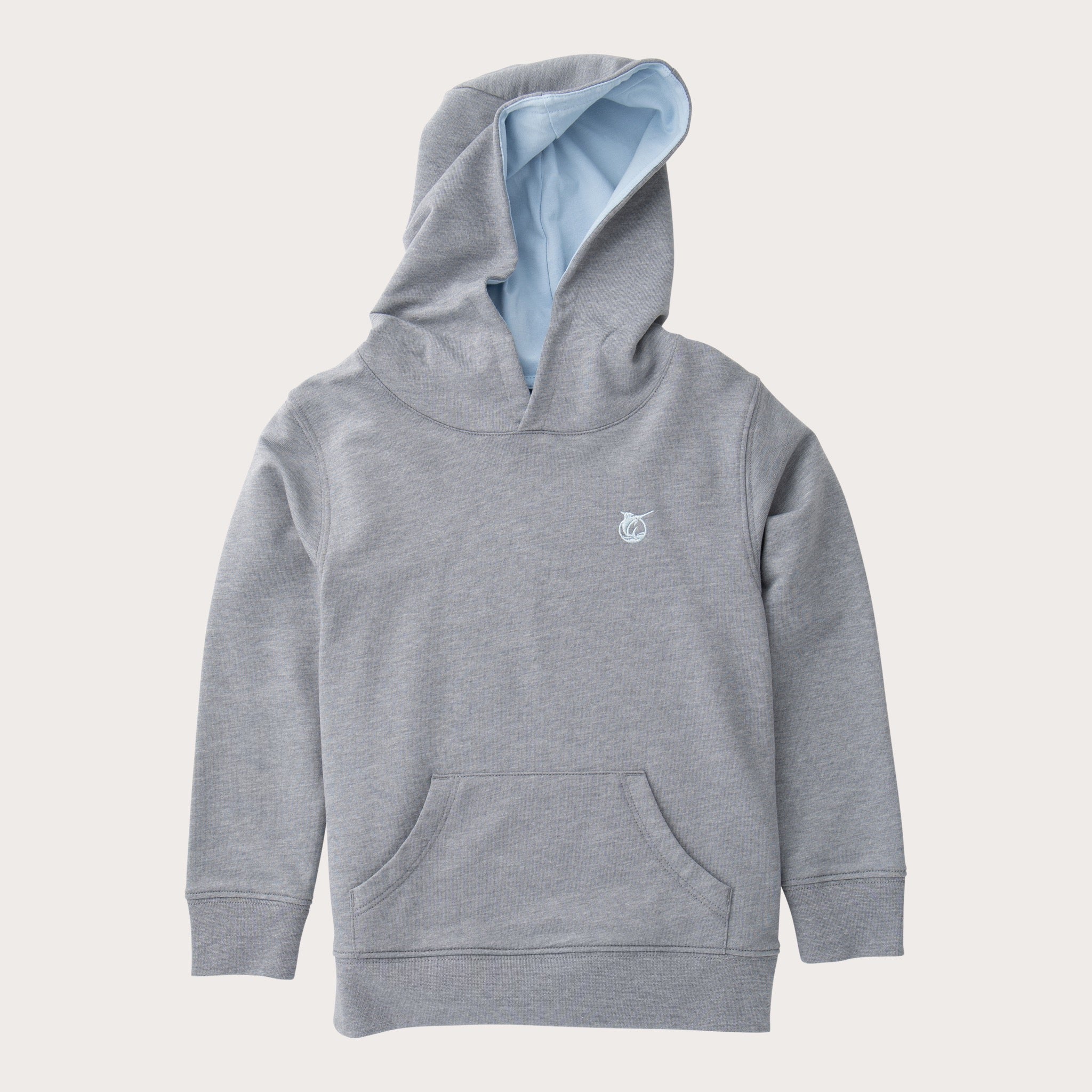Boys' Spinnerbait Hooded Sweatshirt in Night Owl Gray
