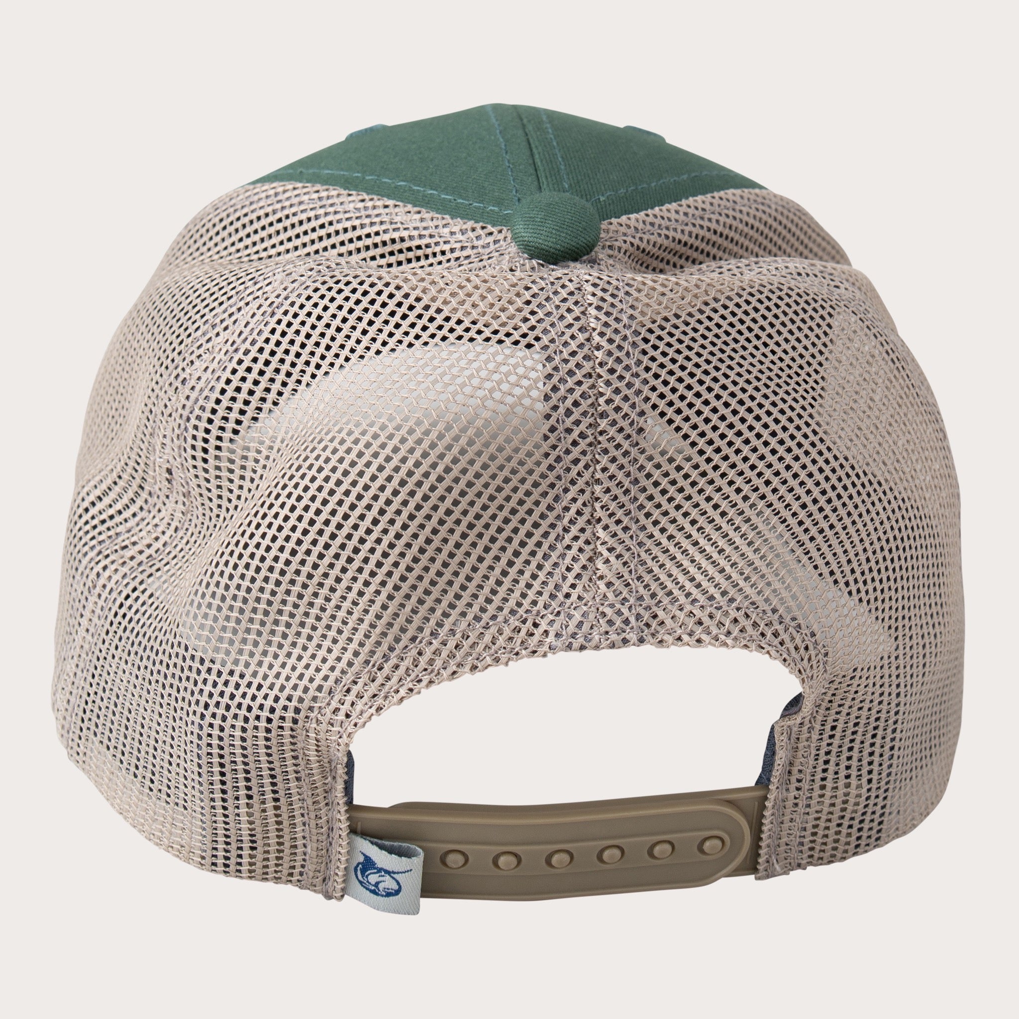 Boys' Trucker Hat in Camping Green