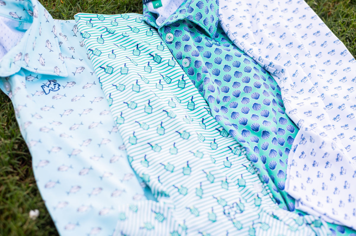 quick-dry, moisture wicking activewear polos for kids