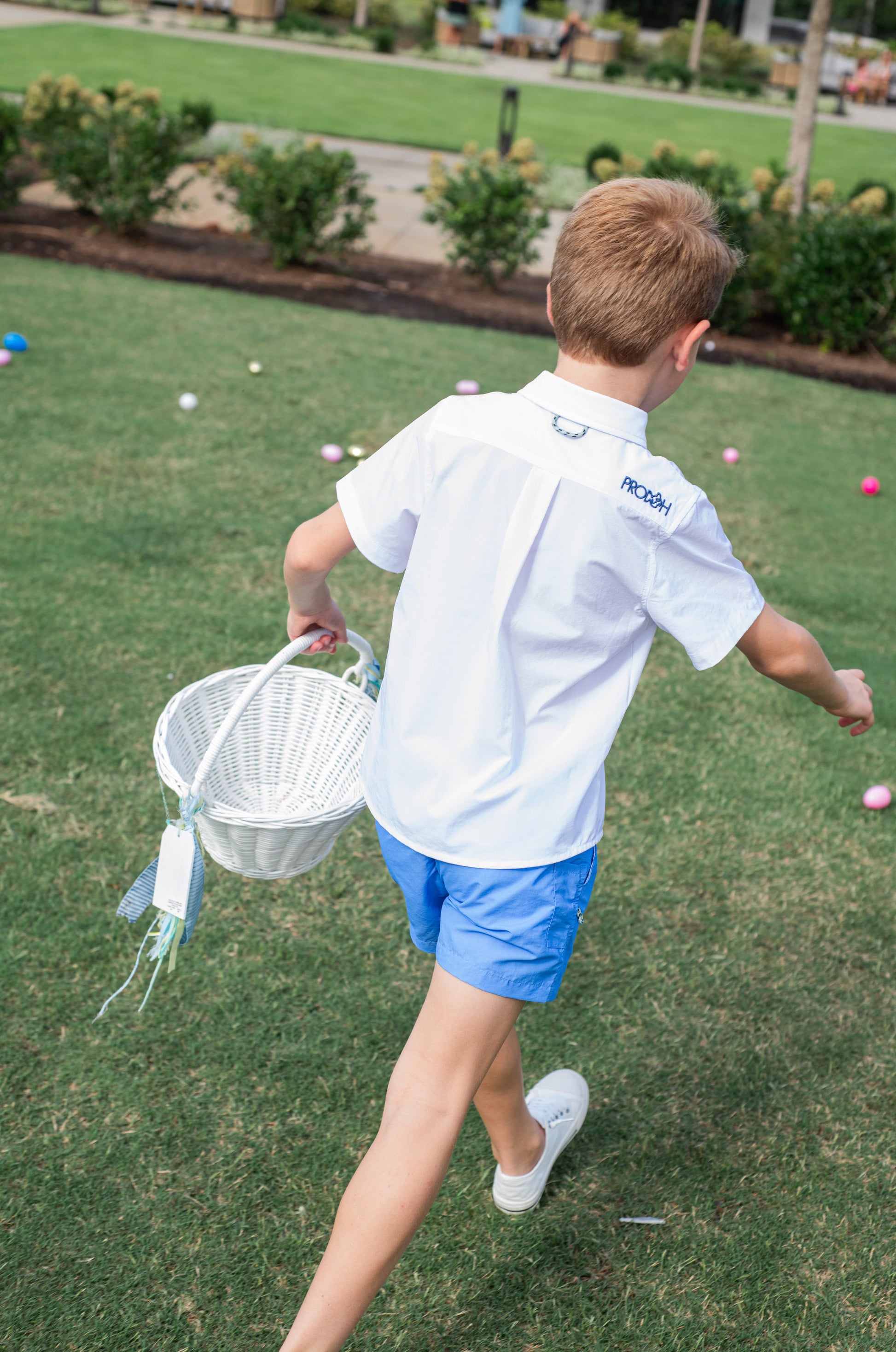 youth, todder boys short sleeve button up fishing shirt in bright white