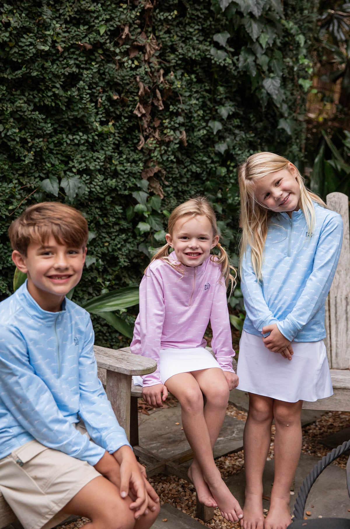 pink fishing pull-overs for girls