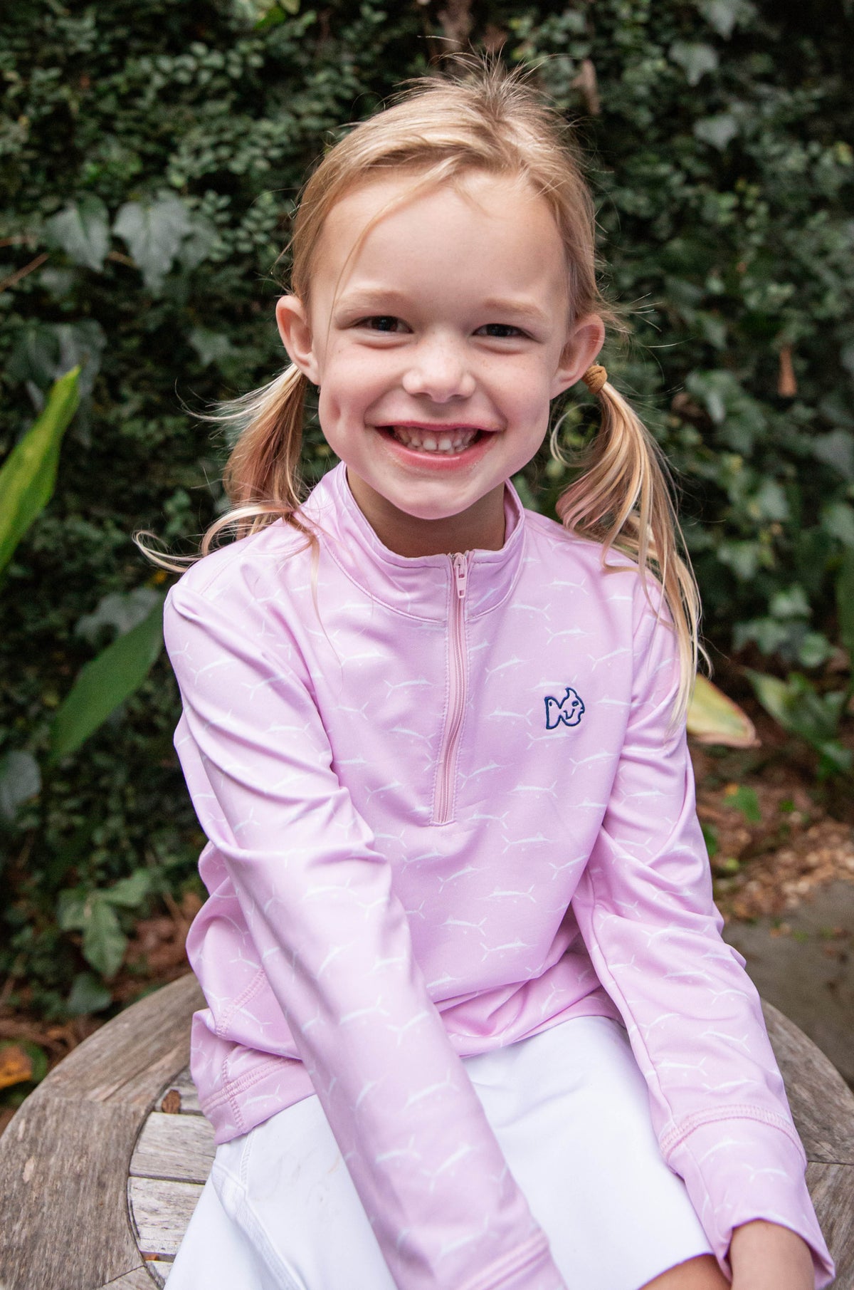 toddler to youth girls pink long-sleeve pull-overs for sale
