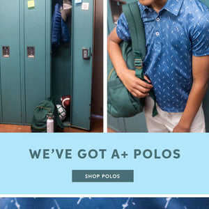 boys and girls kids performance polos
