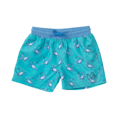 swim trunks with crab art for sale