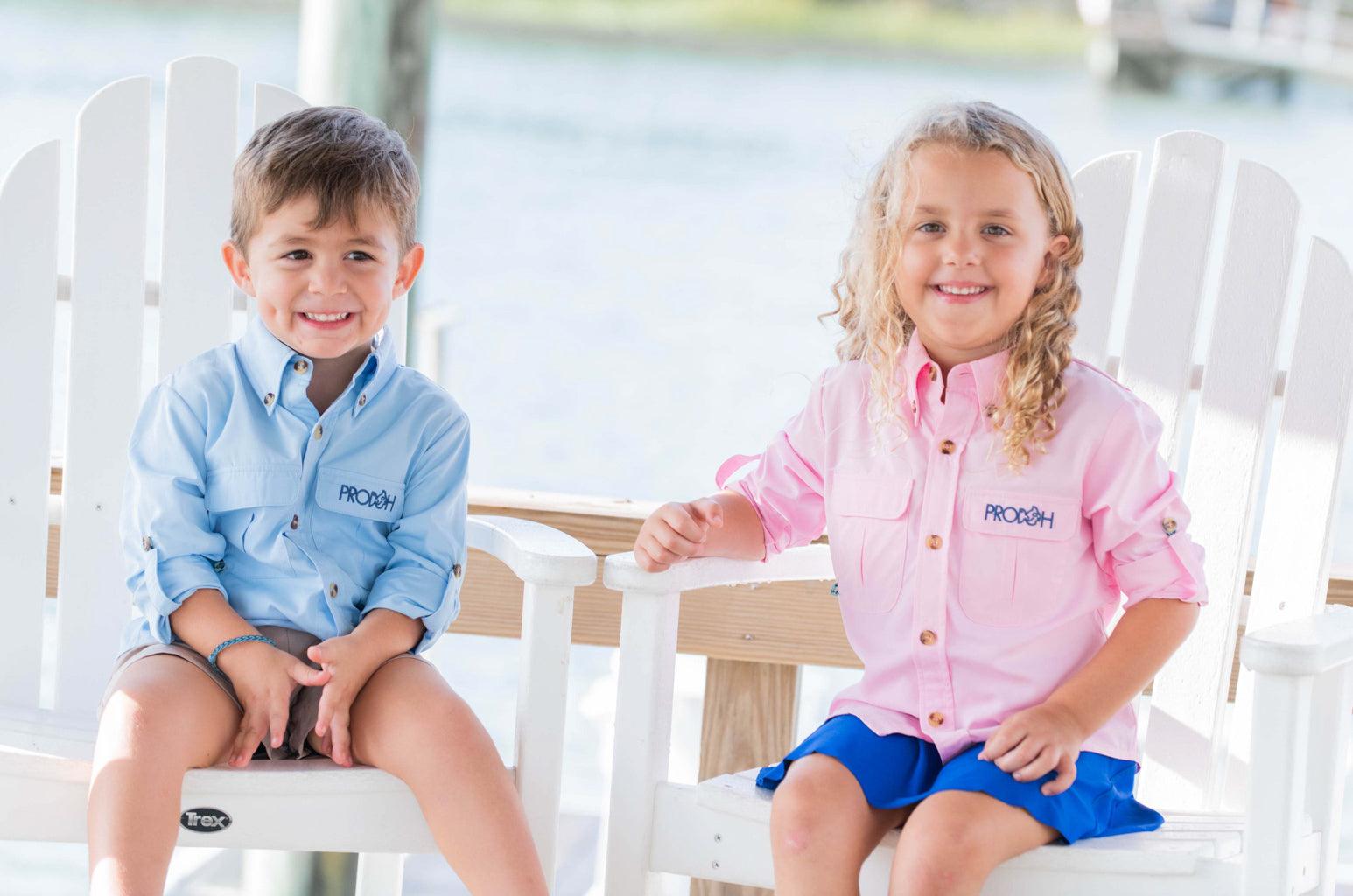 Kids 6M - Youth Pink Tulle Fishing Shirts | Prodoh Pink Tulle / 18M